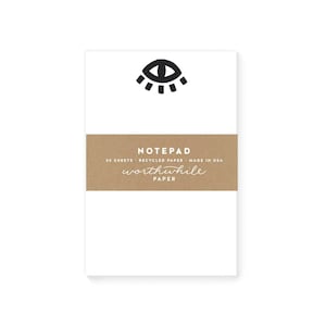 Notatnik - Ilustracja oka