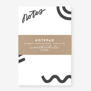 Notepad - Notes - Shapes and Lines