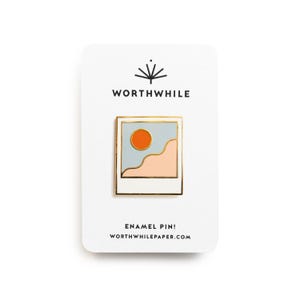 Landscape Hard Enamel Pin