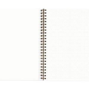 Un agenda papier qui en vaut la peine Un agenda ouvert et daté Design géométrique moderne et minimaliste image 6