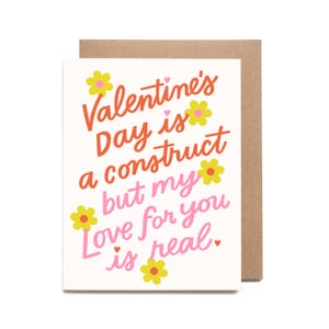 San Valentino è una carta di costruzione - Carta vuota serigrafata