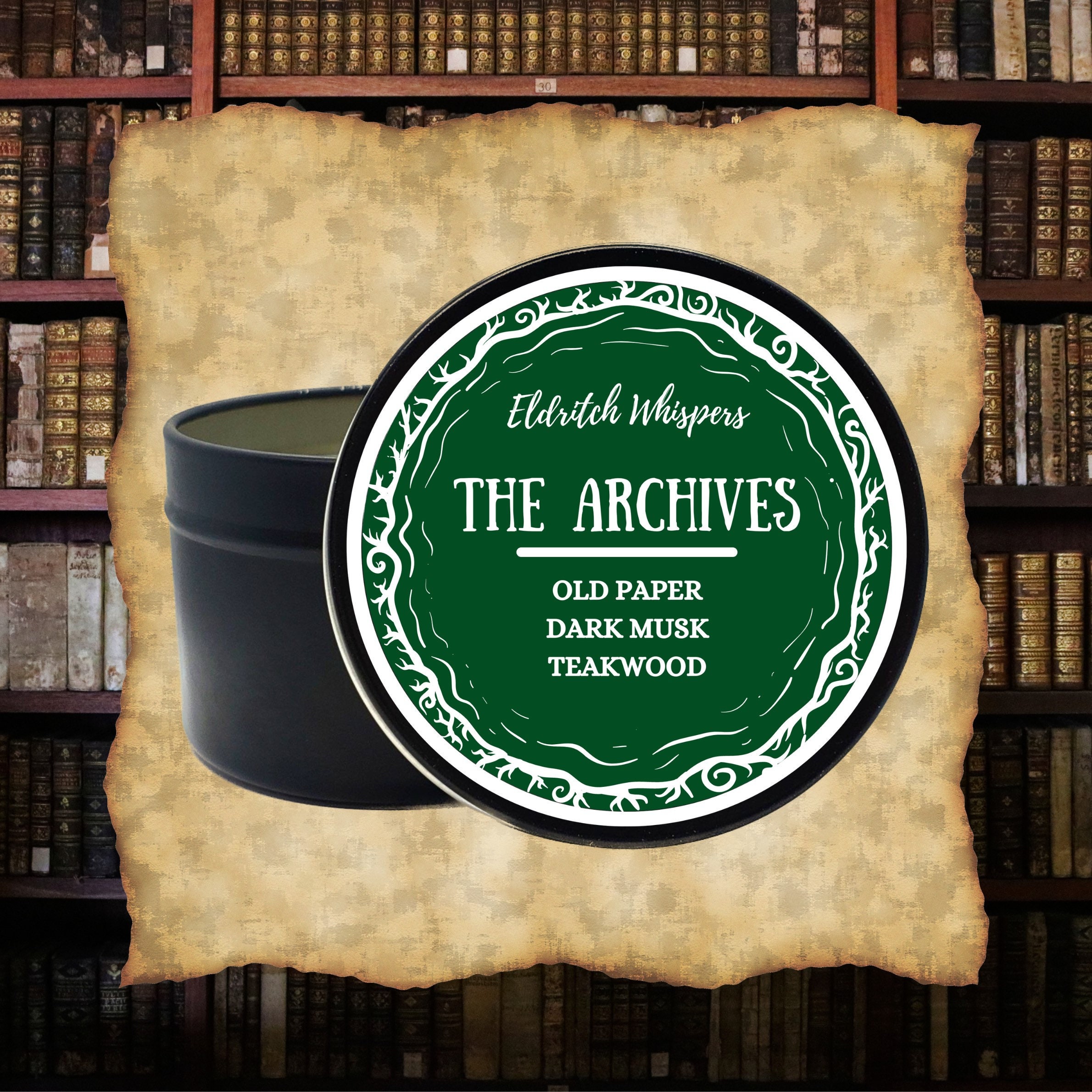 The Archives | Wooden Wick Soy Candle | Soy Wax Melt Bar