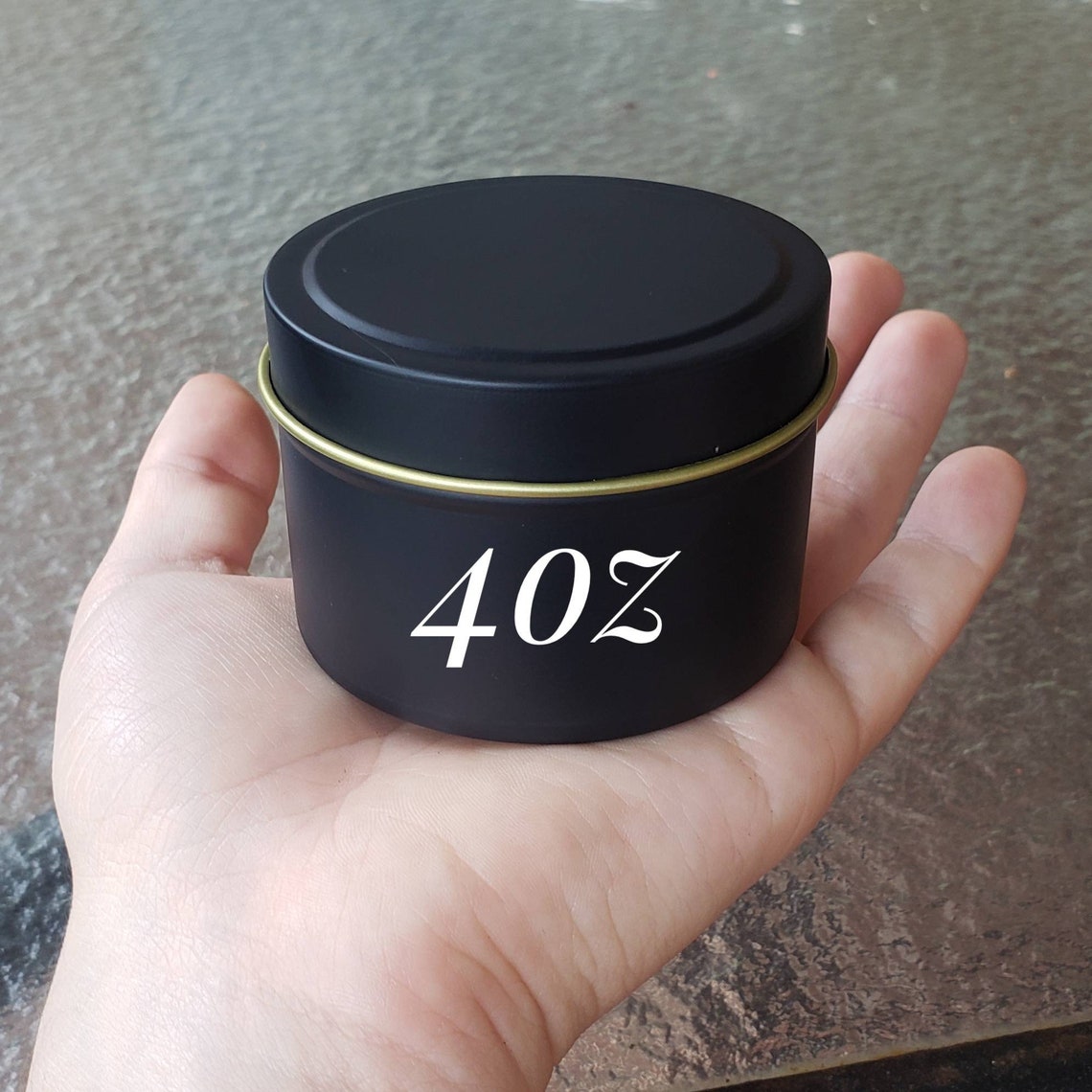 Forsaken Tin Wooden Wick Soy Blend Candle Wax Melt snap Etsy