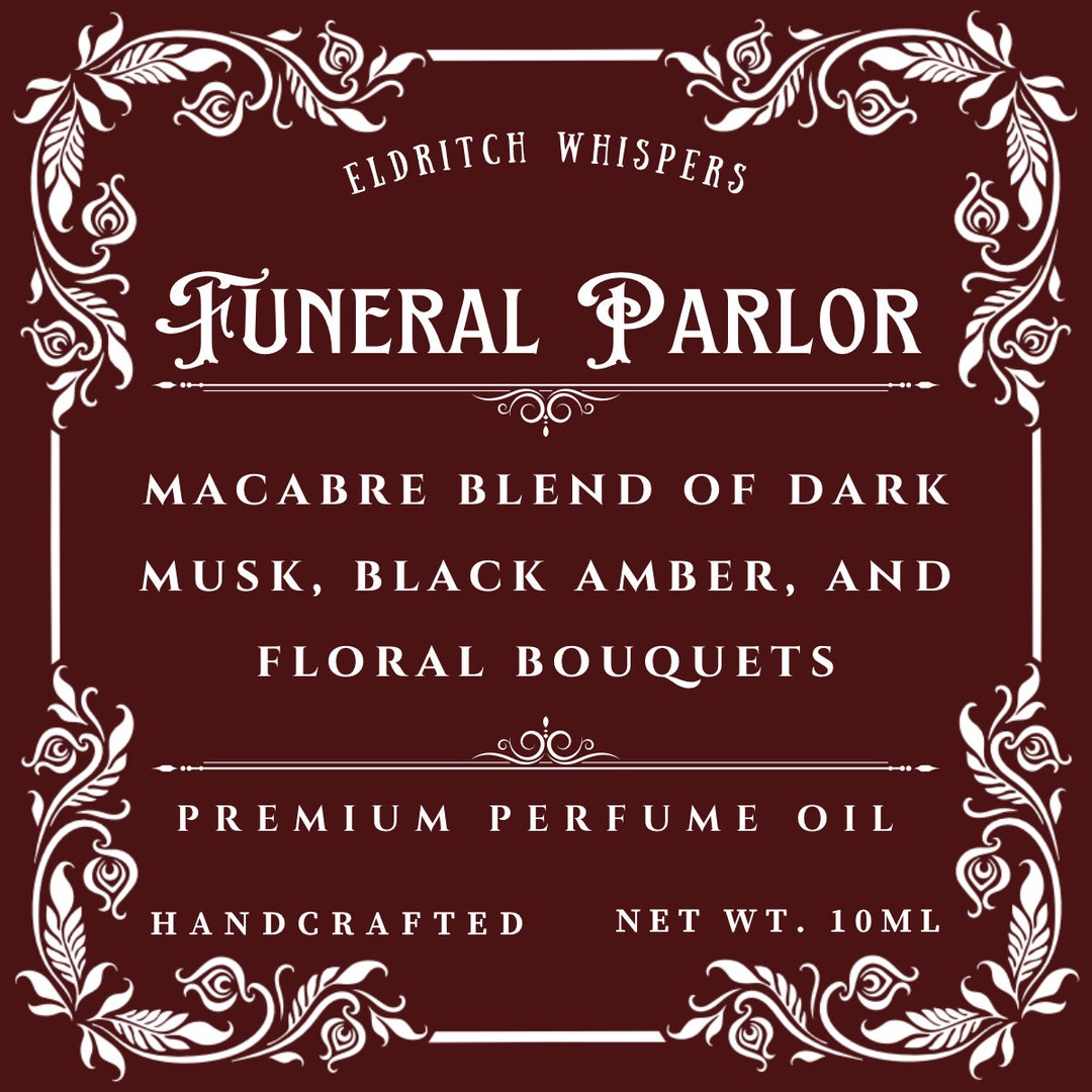 Funeral Parlor 10ml Roll on Perfume Oil 1ml Sample Etsy