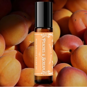 Peaches & Scream | 10ml Roll On Perfume Oil | 1ml Sample