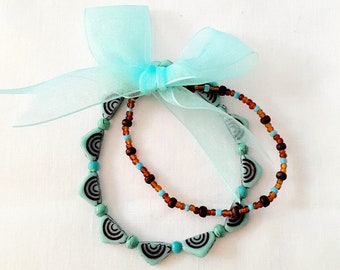 PARURE SET PAPILLON STRASS BLEU TURQUOISE clair cadeau COLLIER ruban et BRACELET PARURE SET PAPILLON STRASS BLEU TURQUOISE clair cadeau COLLIER ruban et BRACELET