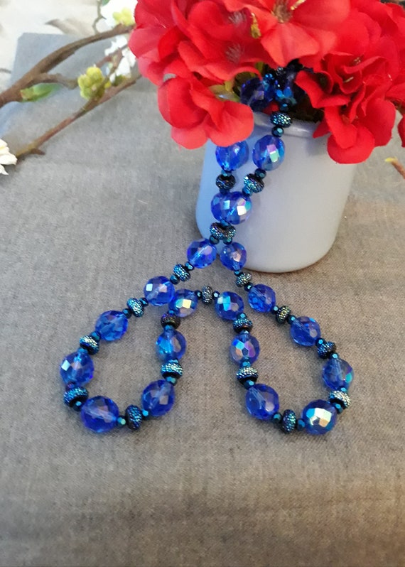 Santo Necklace - Cobalt Blue – Palas