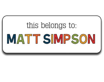 Property of sticker | Etsy