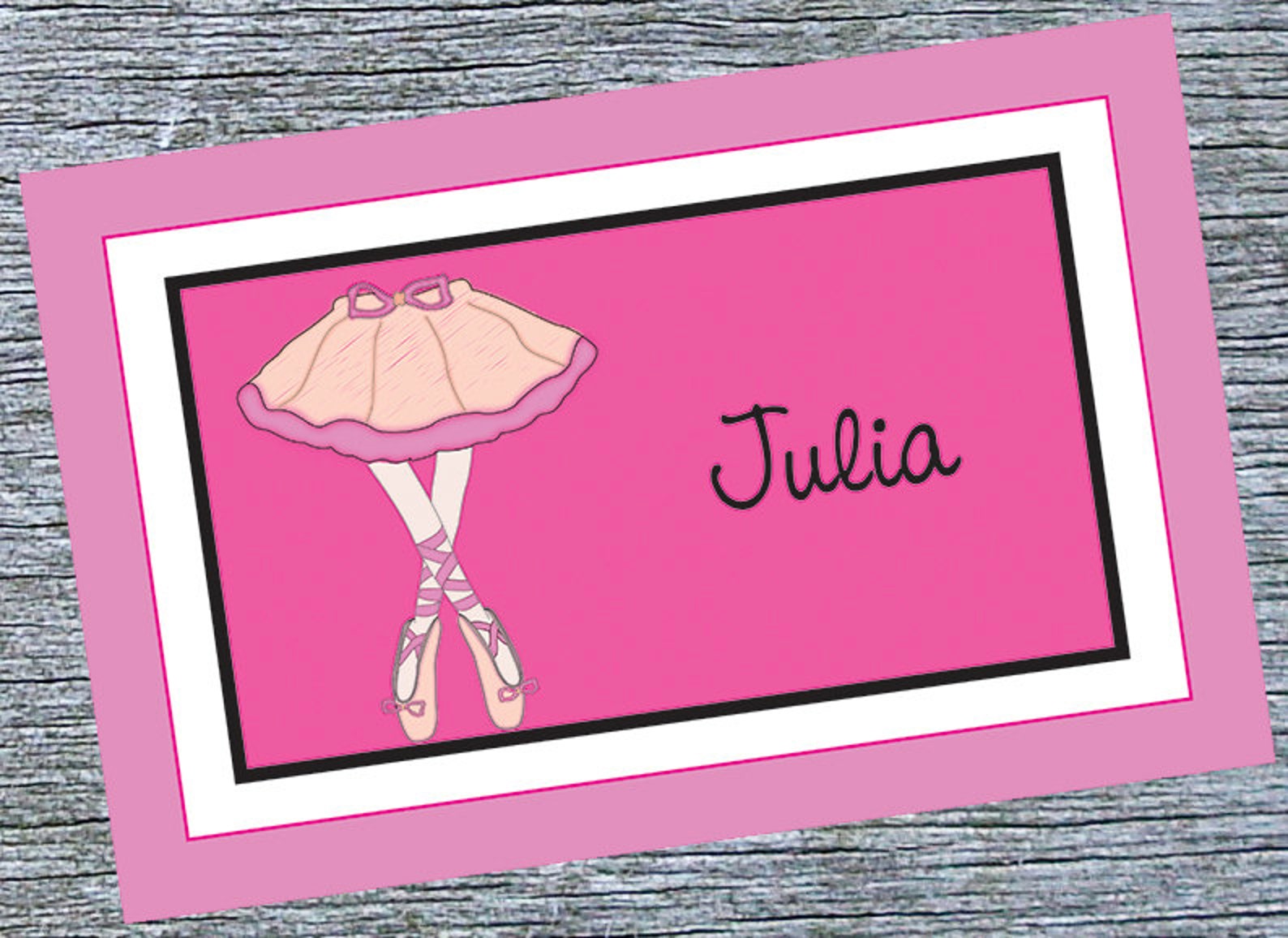 ballerina personalized placemat, ballerina dancing custom placemat, custom girl ballet theme placemat, first birthday gift, todd