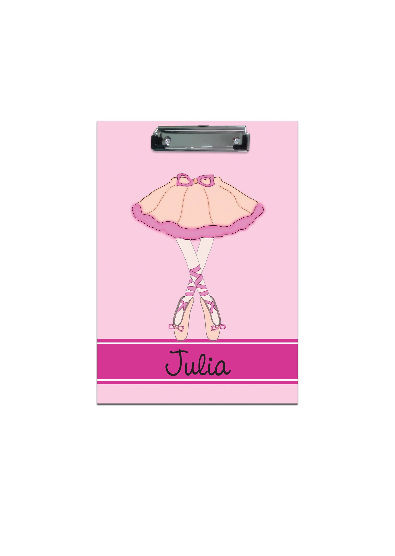 ballerina girl clipboard, ballet dancer theme clipboard for girls, pink ballet shoes personalized clipboard, custom clipboard fo