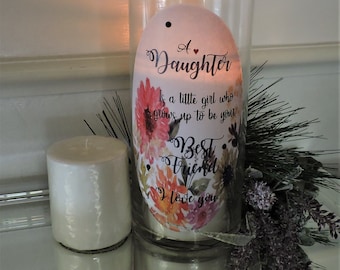 Daughter Friend Gift Scented Candle Gift for Daughter Birthday Gift for Daughter Wedding Shower Bridal Shower Gift for Daughter Gift Ideas
