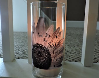 Best Friend Candle | Bestie Gift | Best Friend Gift | You Are The Sister I Got To Choose | Friendship Candle | Friendship Gift