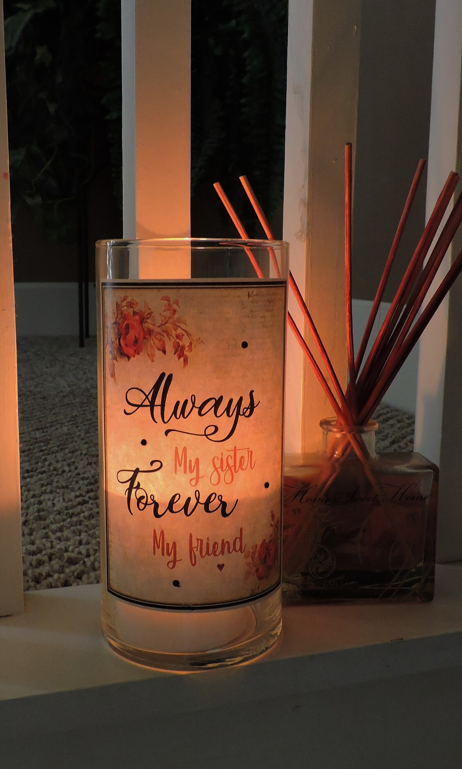 Candle Gift for Sister Sister Candle Holder Sister Gift Etsy