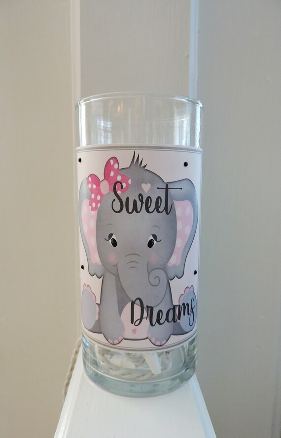 elephant night light baby