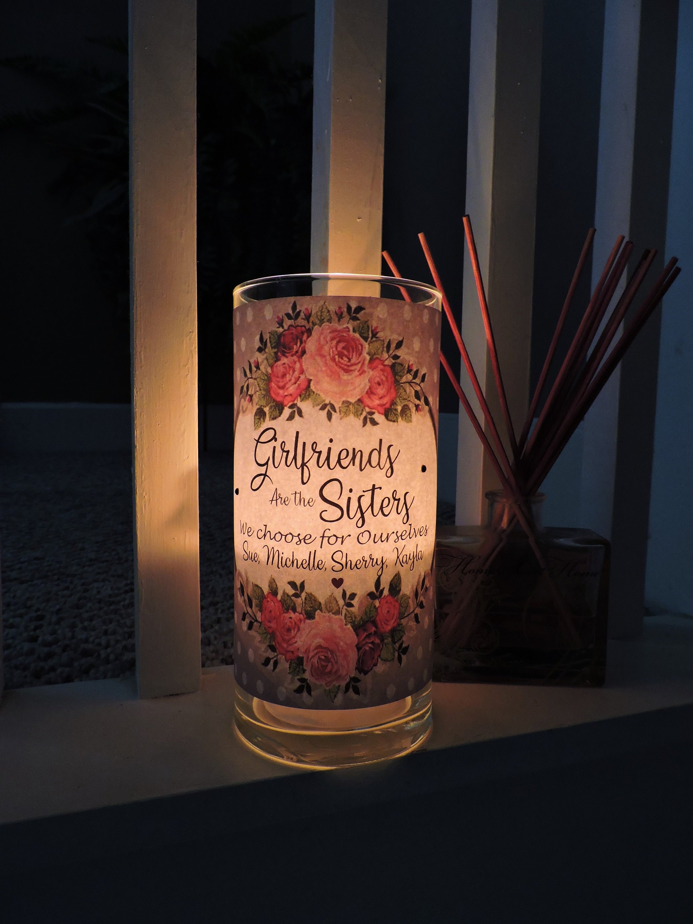 Best Friend Candle Personalized Friends Gift Best Friend Etsy