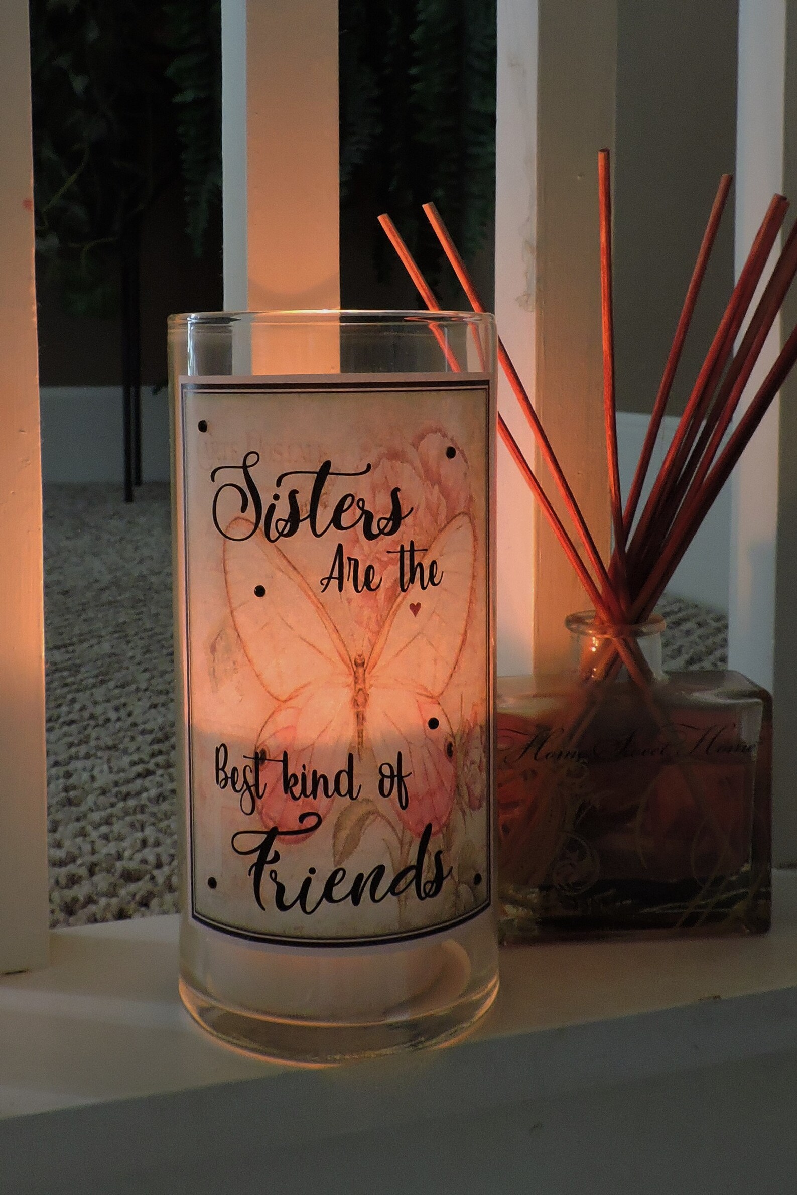 Candle Gift for Sister Sister Candle Holder Sister Gift Etsy