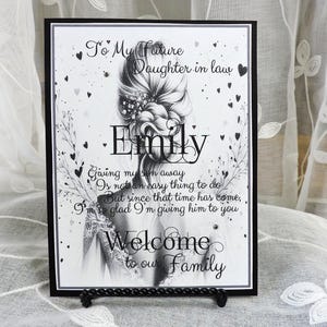 Future Daughter in Law Gift for Daughter in Law Bridal Shower Gift for Future Daughter in Law Engagement Gift for Future Daughter in Law
