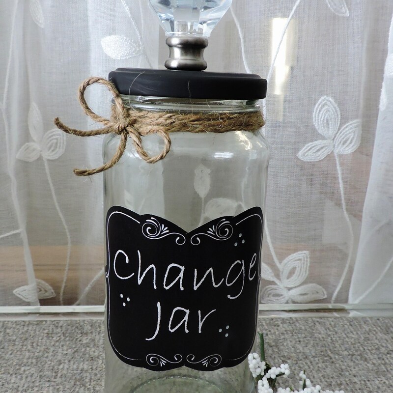 Laundry Change Jar - Etsy