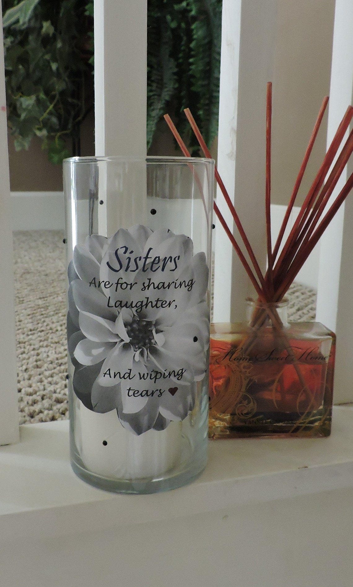 Sisters Candle Holder 3 Sisters Gift Sister Birthday Gift Etsy