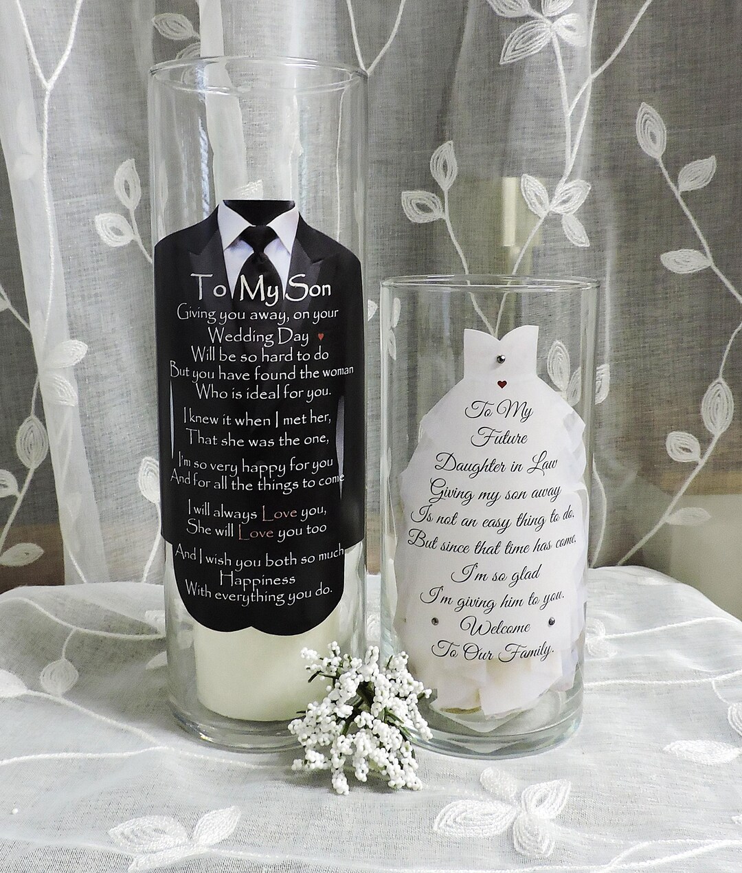 FEELMEM Taschenspiegel 'To My Daughter In Law' – Graviert, Ca. 6,3 Cm, Brautgeschenk Für Schwiegertochter