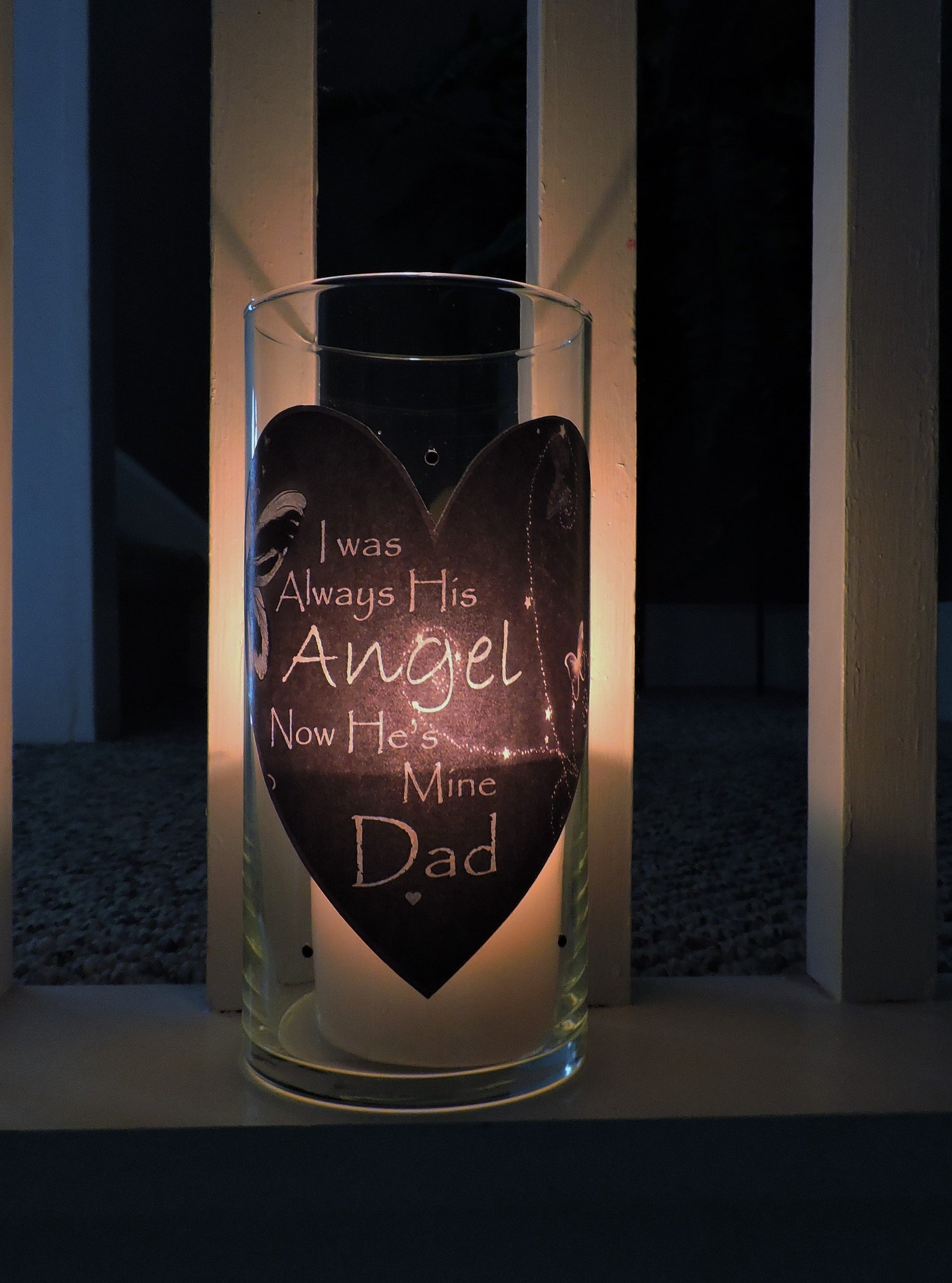Loss of Dad Gift Dad Memorial Candle I Used To Be his Etsy