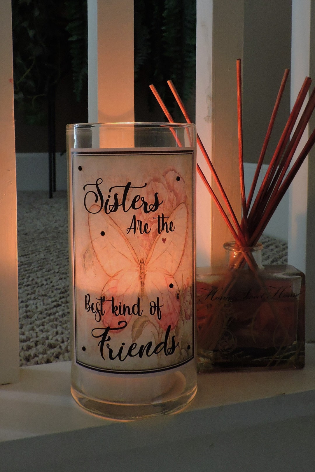 Candle Gift for Sister Sister Candle Holder Sister Gift Sister Birthday