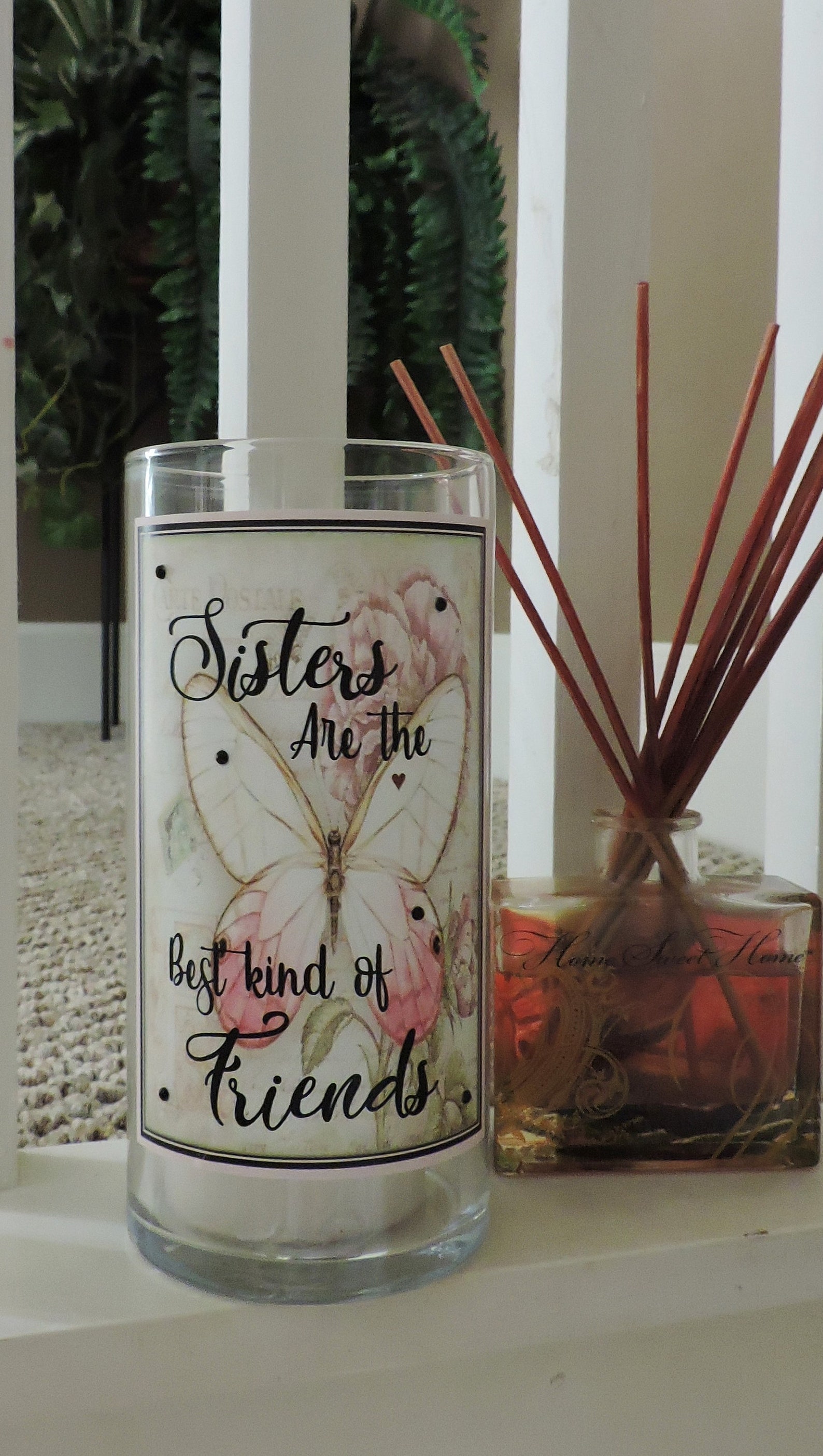 Candle Gift for Sister Sister Candle Holder Sister Gift Etsy