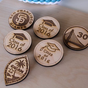 Custom Wooden Pins