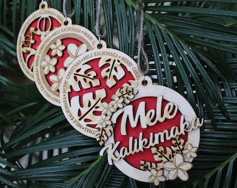 Mele Kalikimaka Ornamente