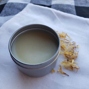 All-Natural Calendula Infused Grass fed Tallow Balm/ Salve