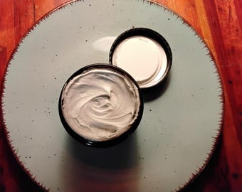 Whipped Tallow Balm Moisturizer natural glass jar