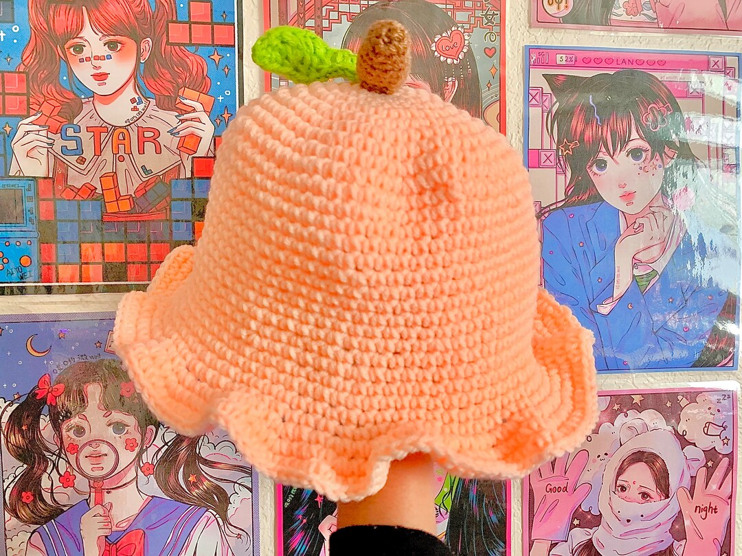 Crochet Fruit Hats Etsy