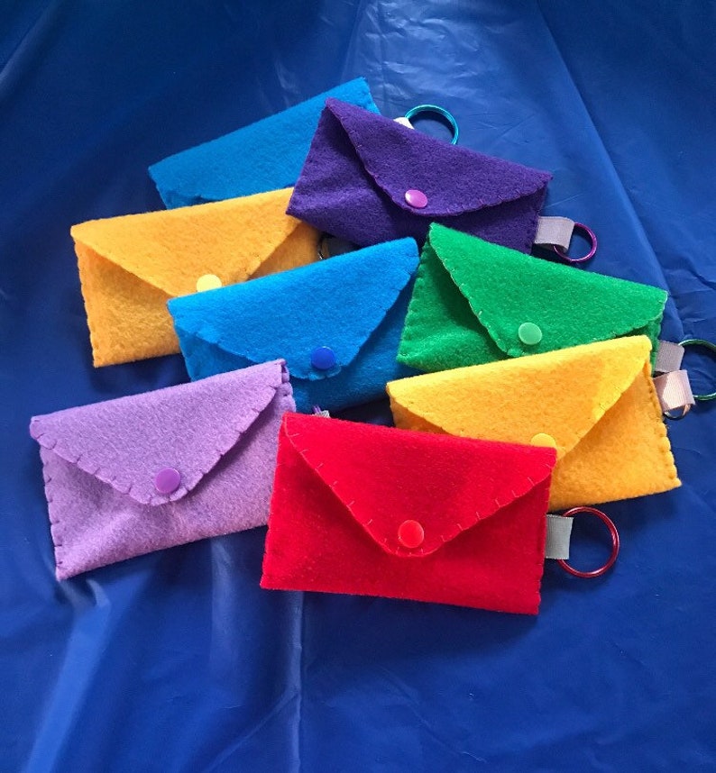 Envelope Keychain Gift/ Felt Envelope/ Felt Gift Item/ Etsy