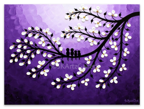 Purple artwork deals