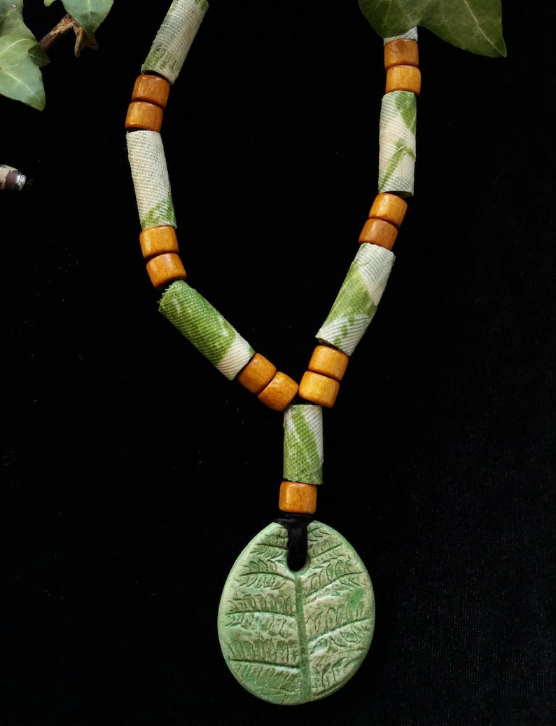 Fern Imprint Necklace \u2022 One Of A Kind