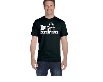 The Beer Drinker T-Shirt    The perfect gift for the avid beer drinker, homebrewer or lover of craft beer