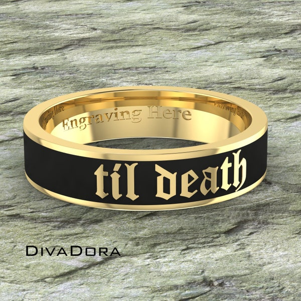 Til Death Do Us Part Personalized Metal Sign - Limited Time Pre-Order