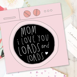 Mãe, eu te amo muito e muito cartão de Dia das Mães. Cartão engraçado para a mãe. Cartão engraçado do dia das mães. Cartão engraçado do dia dos namorados da mãe.