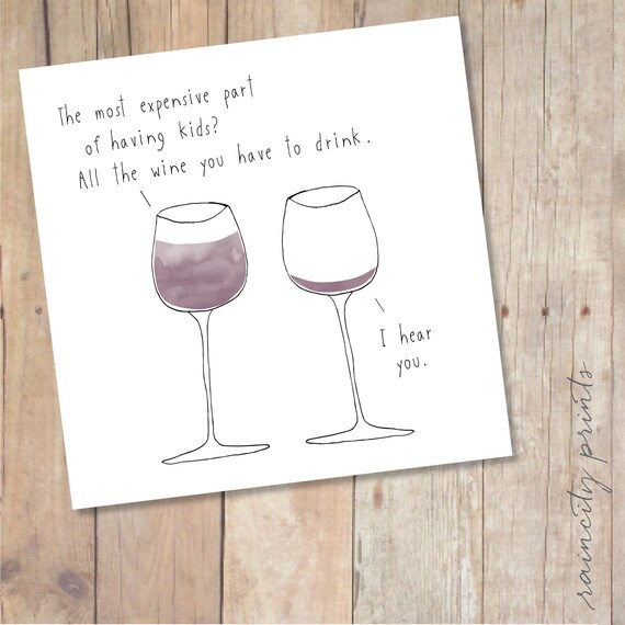 Unsolicited Wine Card