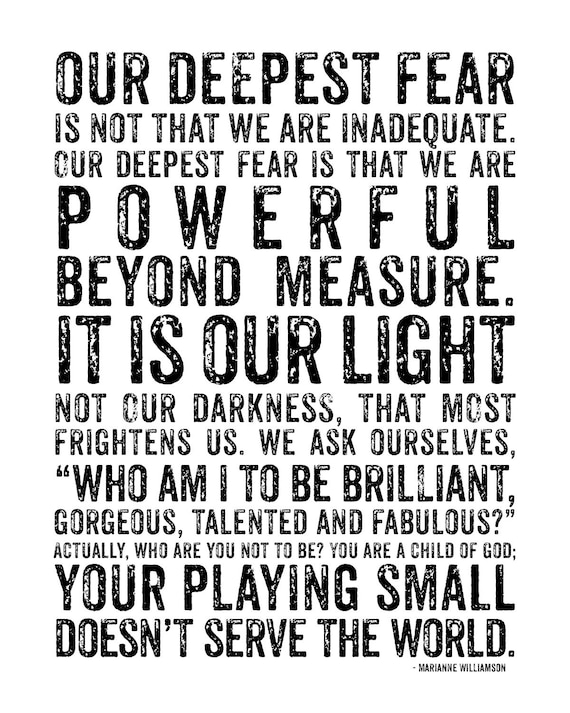 We Are Powerful Beyond Measure Quote