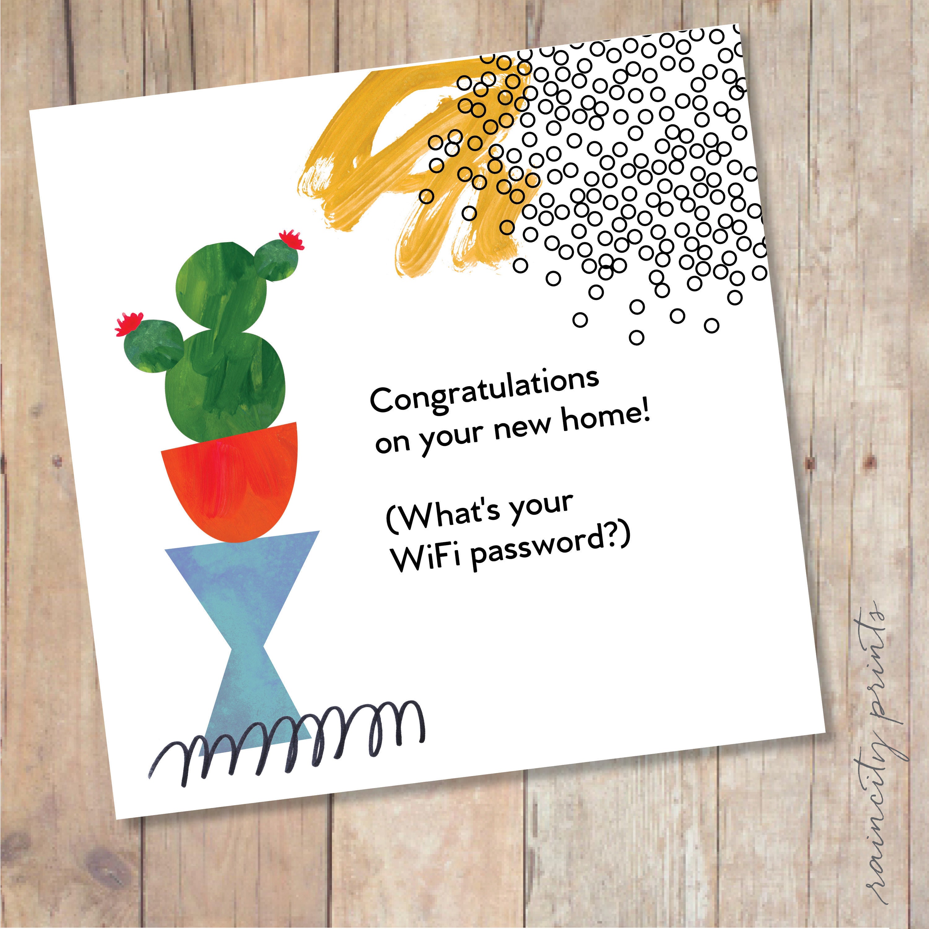 Funny New Home Greeting Card. What is Your Wifi Password - Etsy New Zealand