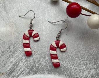 Candy Cane Earrings