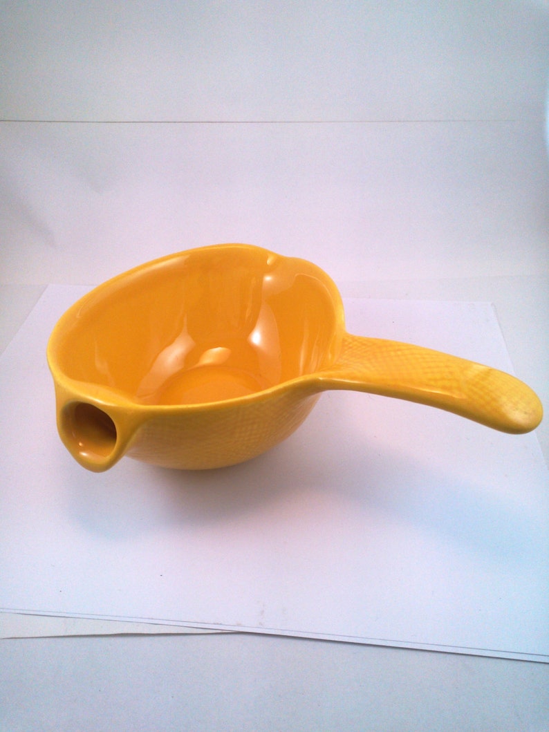 Cardinal China Co. Gravy Boat Golden Yellow C1960s Etsy