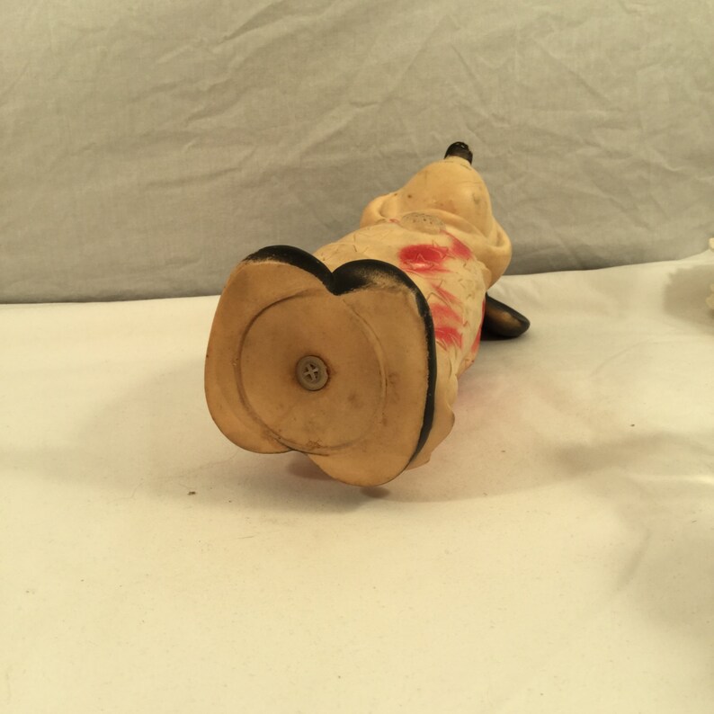 Rubber Mickey Mouse in Clown Suit Squeeze Toy C19451960 Etsy UK