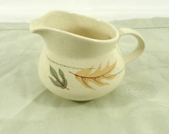 Franciscan Autumn leaf pattern Creamer — c1955-61
