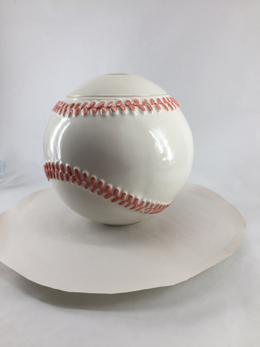 Baseball Cookie Jar Treasure Craft C 1960/70s Etsy