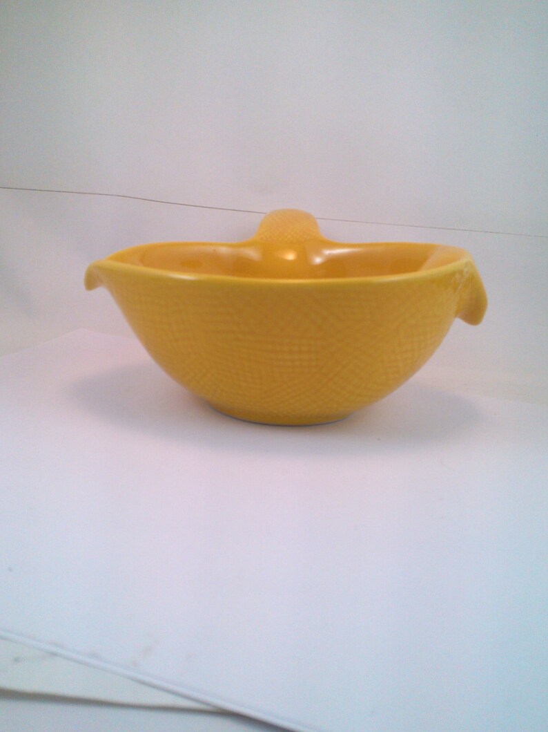 Cardinal China Co. Gravy Boat Golden Yellow C1960s Etsy