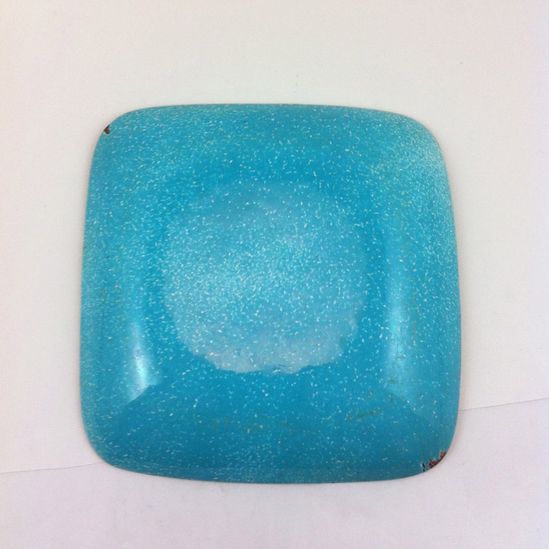 Enamel Ashtray Dish from the North German Lloyds TS BREMEN Cruise Ship \u2014 c1957