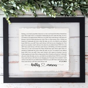 Wedding Song Lyrics, 1st anniversary gift Personalized First Dance Wedding Gift Song Lyric One Year Anniversary Gift First Dance Song Lyrics
