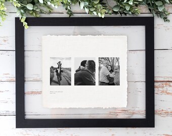 Personalized Father's Day Gift for Dad, Gift For Dad From Daughter or Son, Father daughter Portrait from Photo, Framed photos for Dad gift